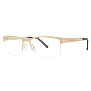 Goliath XXVIII Eyeglasses Gold 58mm Rectangle
